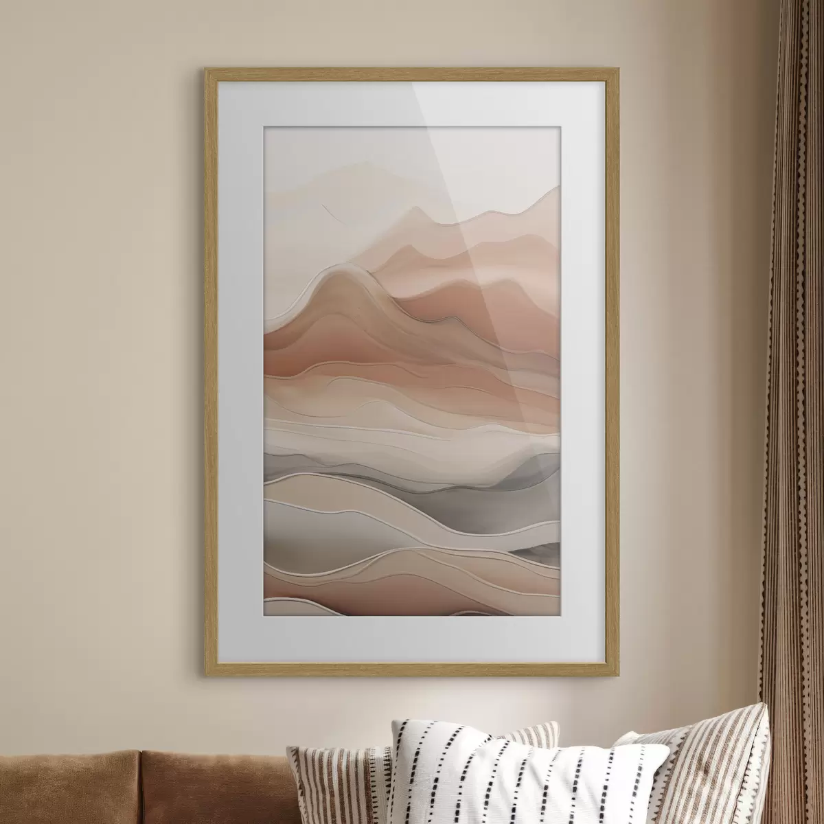Affiche Abstraction neutre f49997