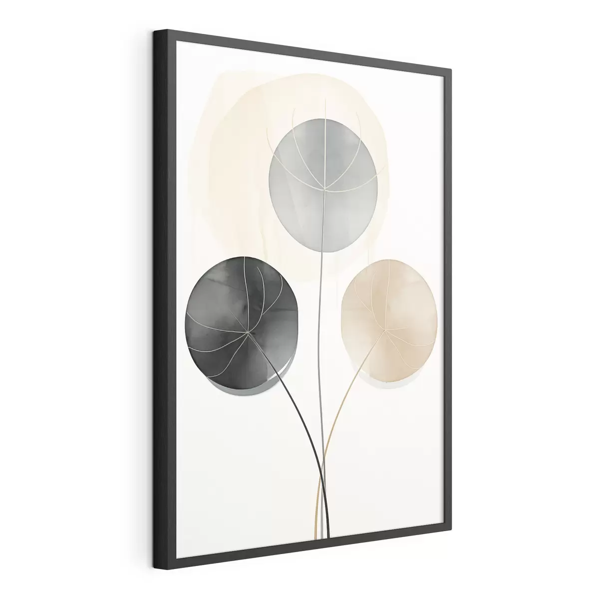 Affiche Peinture aux tons clairs f49998