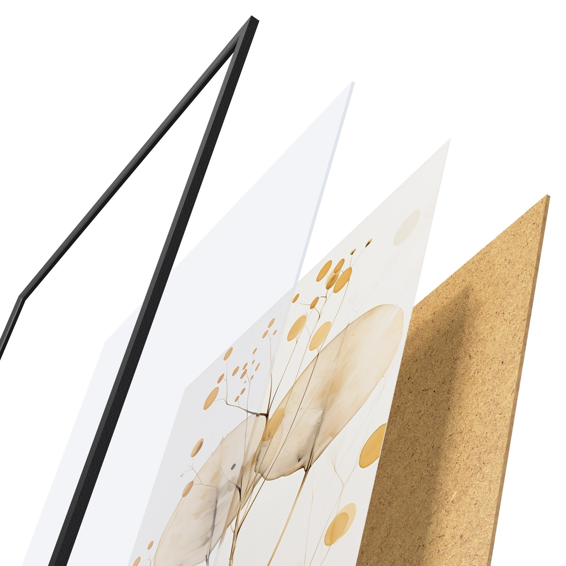 Affiche Abstraction pour la chambre à coucher f50000