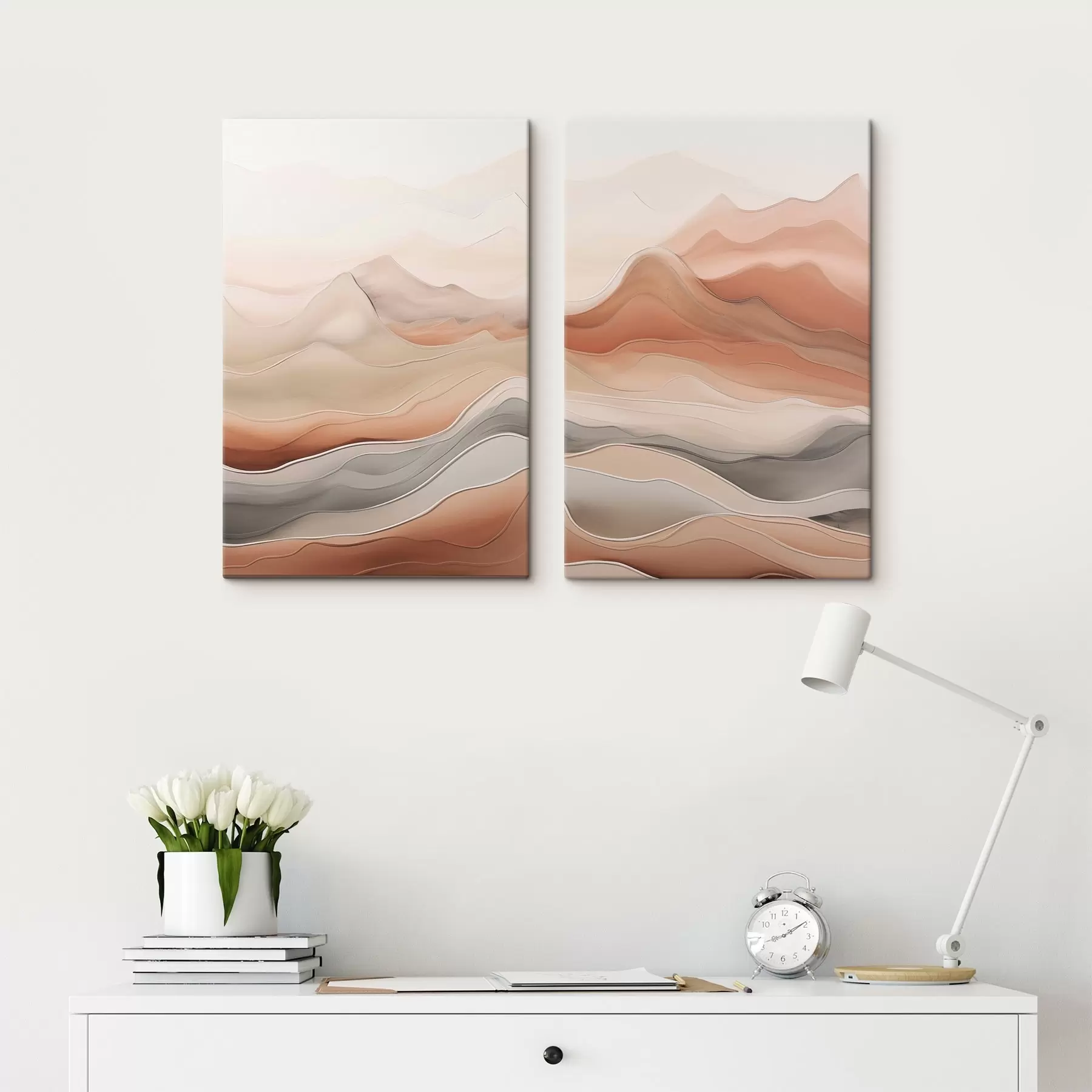 Peintures Nuages clairs m30758