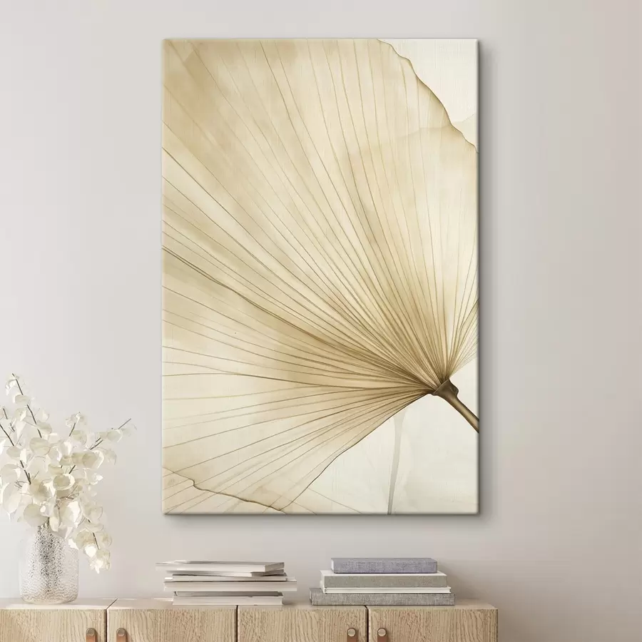  Peintures Feuille de palmier claire s50021