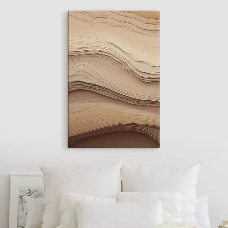  Peintures Abstraction beige s50023