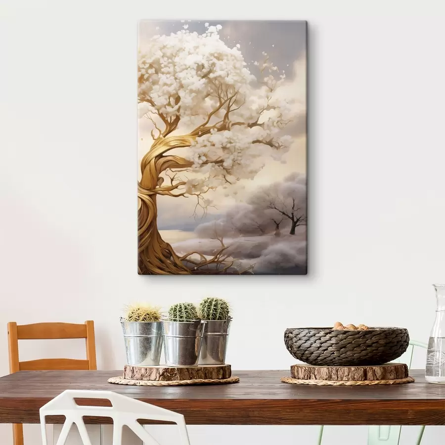  Peintures Un arbre dans les nuages s50030