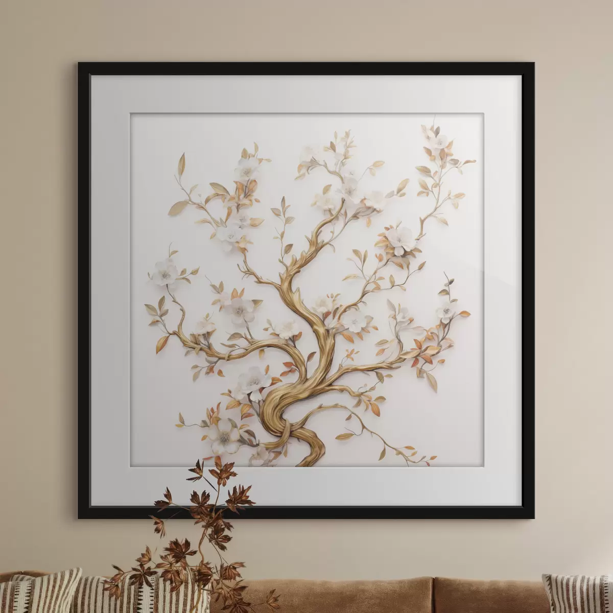 Affiche Arbre à fleurs f50020