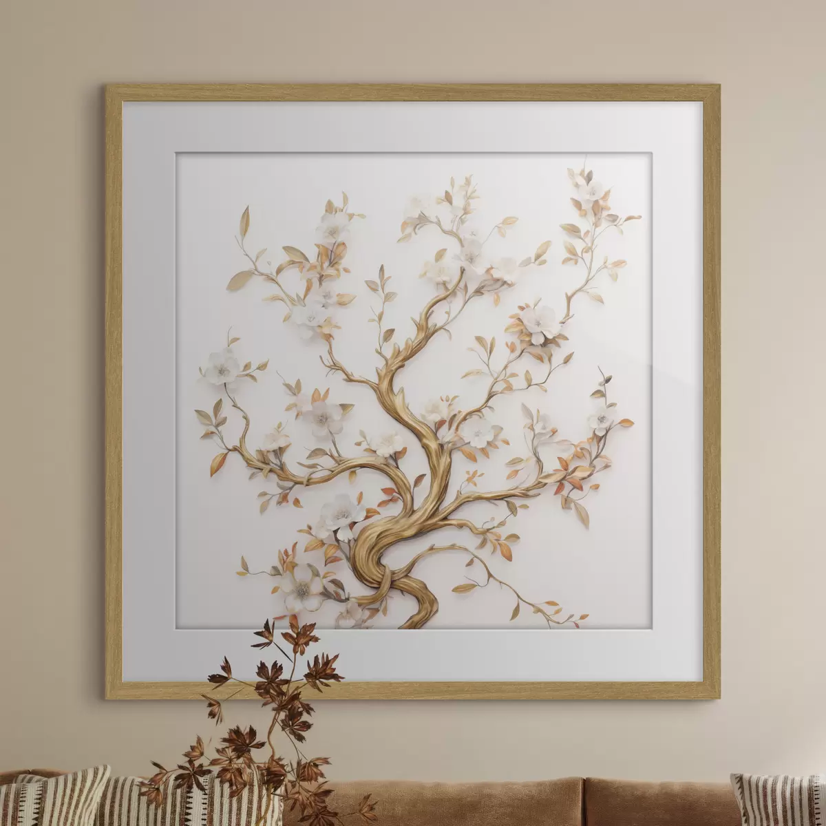 Affiche Arbre à fleurs f50020
