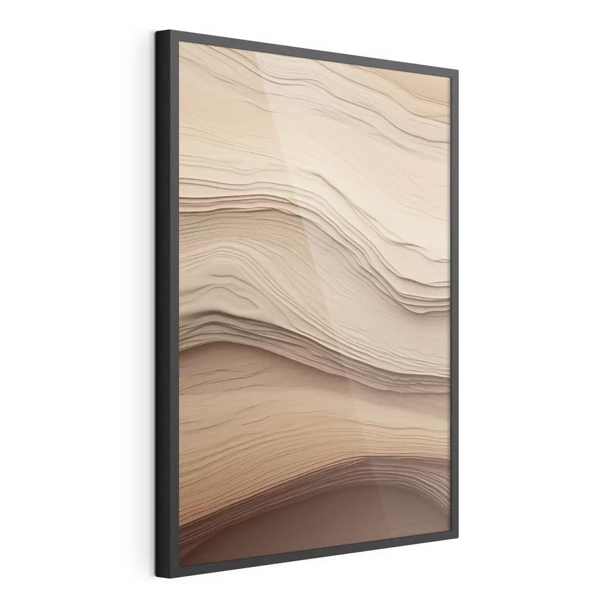 Affiche Abstraction beige f50023
