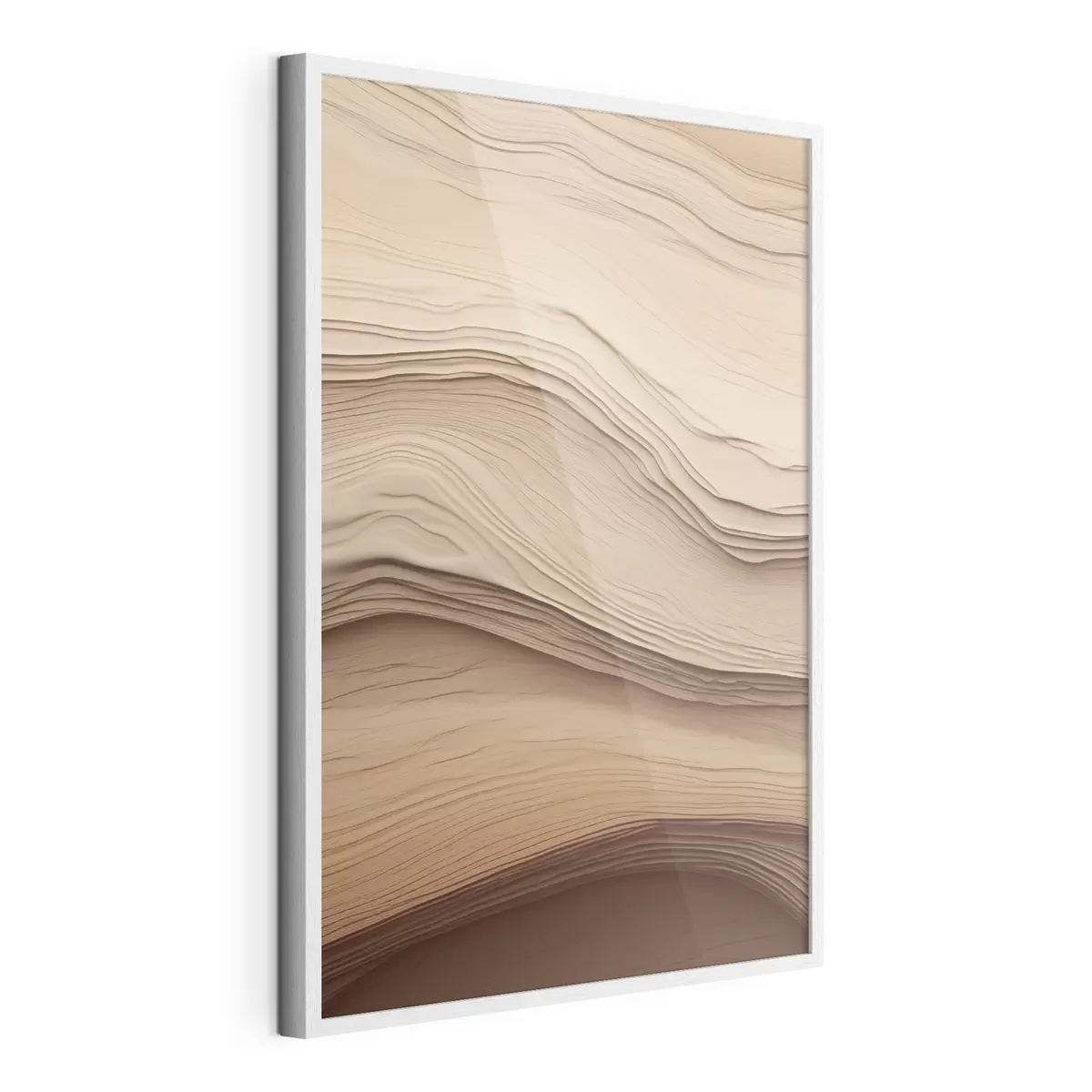 Affiche Abstraction beige f50023