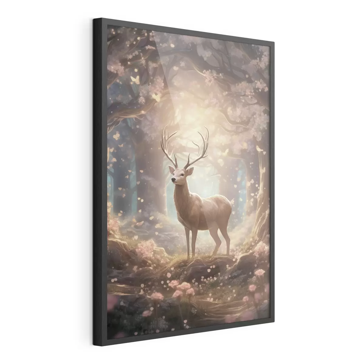 Affiche Cerfs dans la forêt f50028