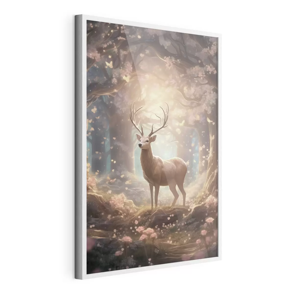 Affiche Cerfs dans la forêt f50028