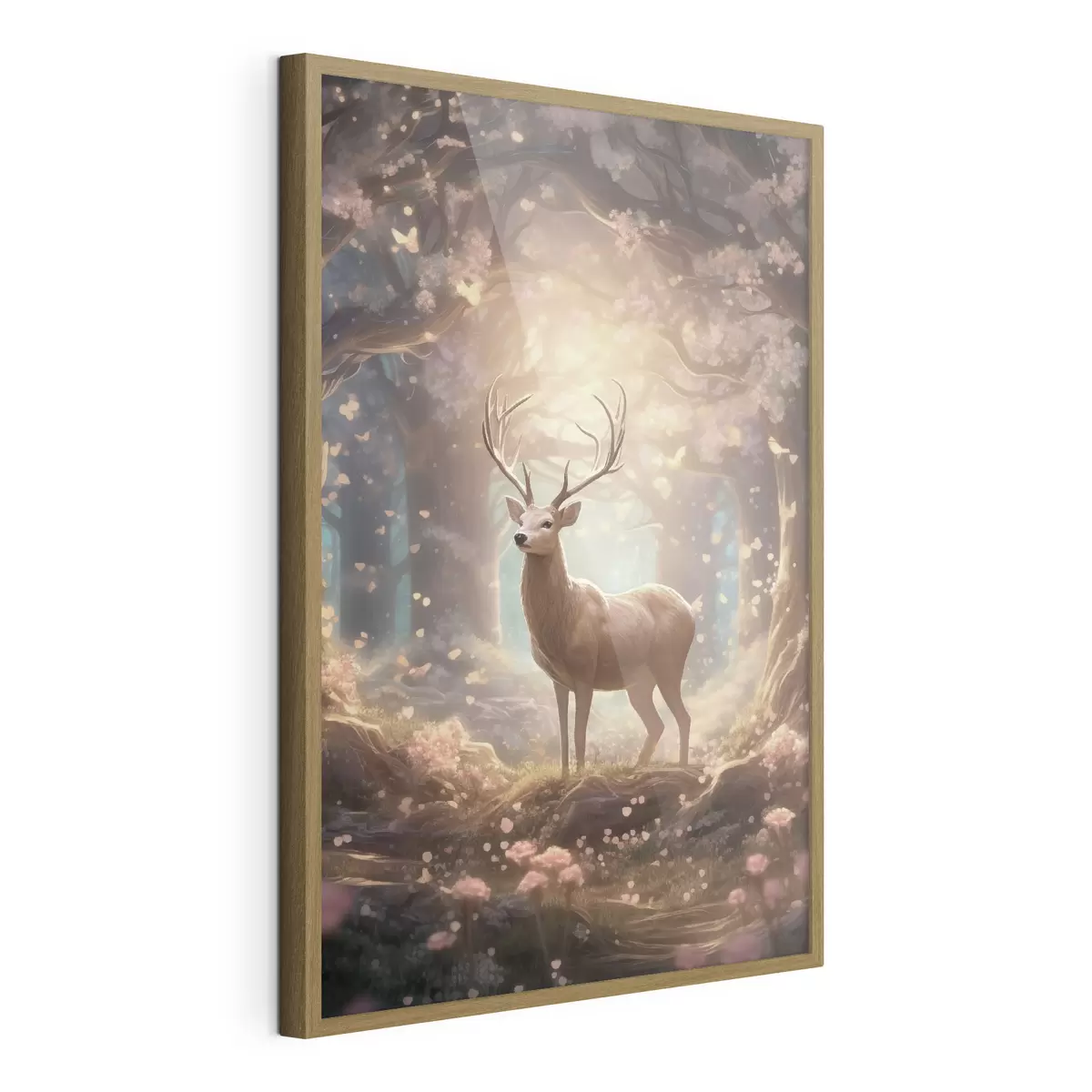 Affiche Cerfs dans la forêt f50028