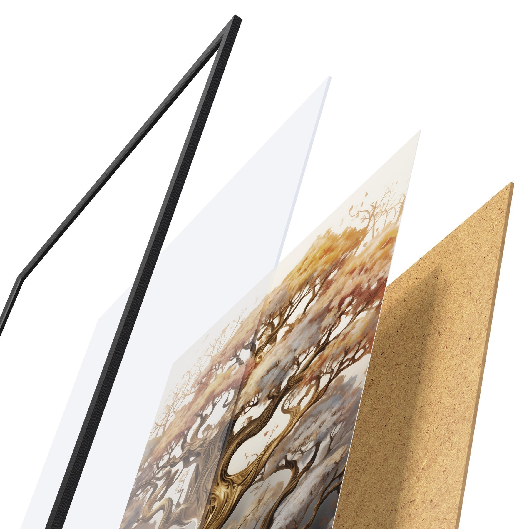 Affiche Vieux arbre f50031