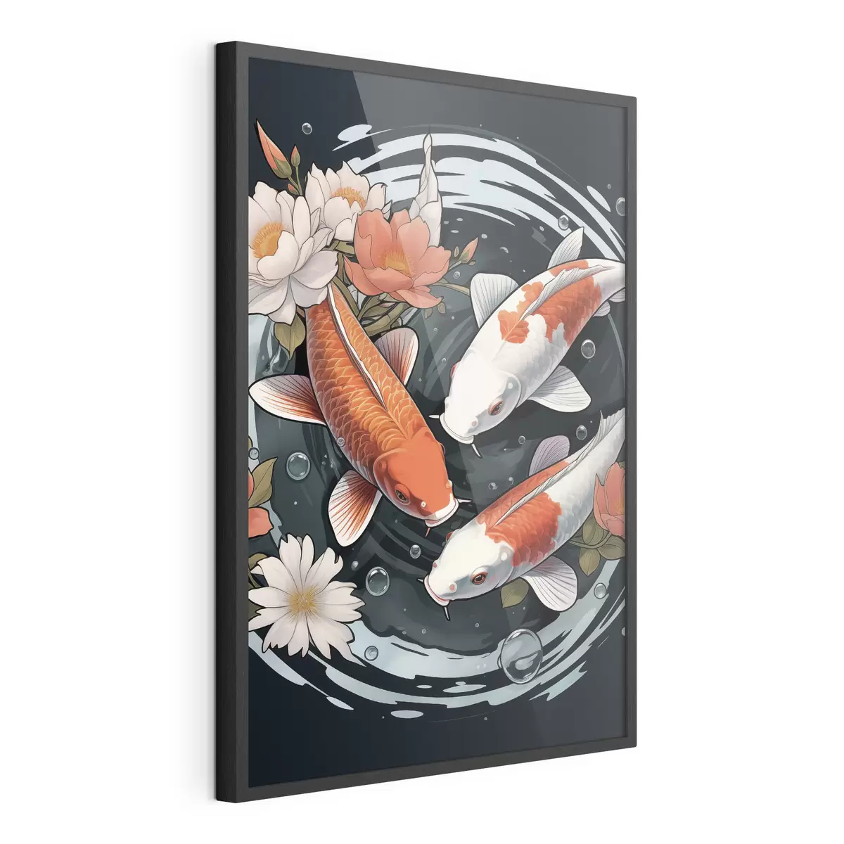 Affiche Carpe koï f50035