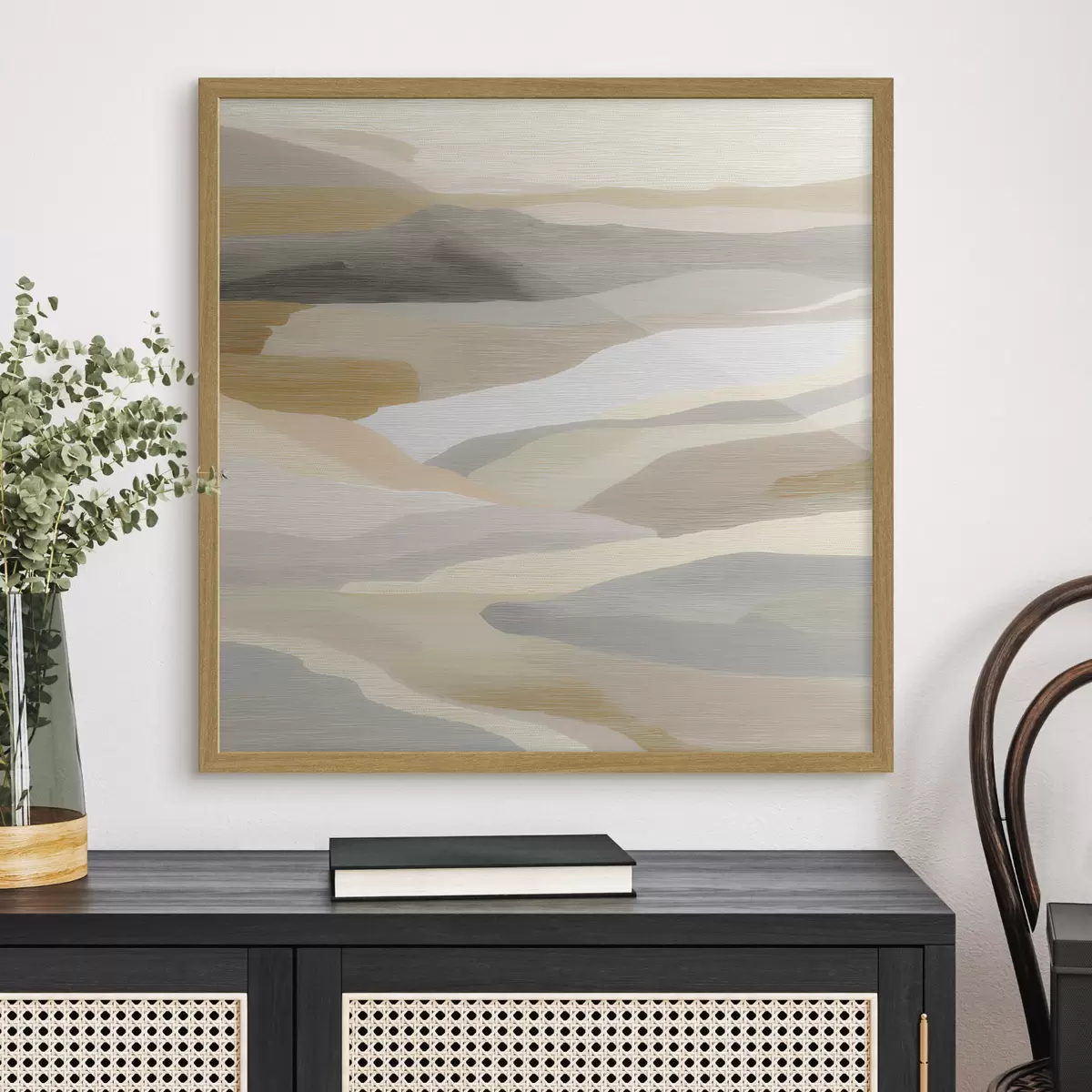 Affiche Paysage décoratif aux transitions de couleurs harmonieuses f49712