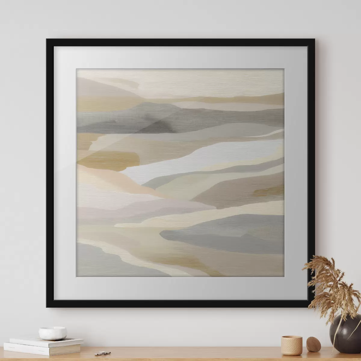 Affiche Paysage décoratif aux transitions de couleurs harmonieuses f49712