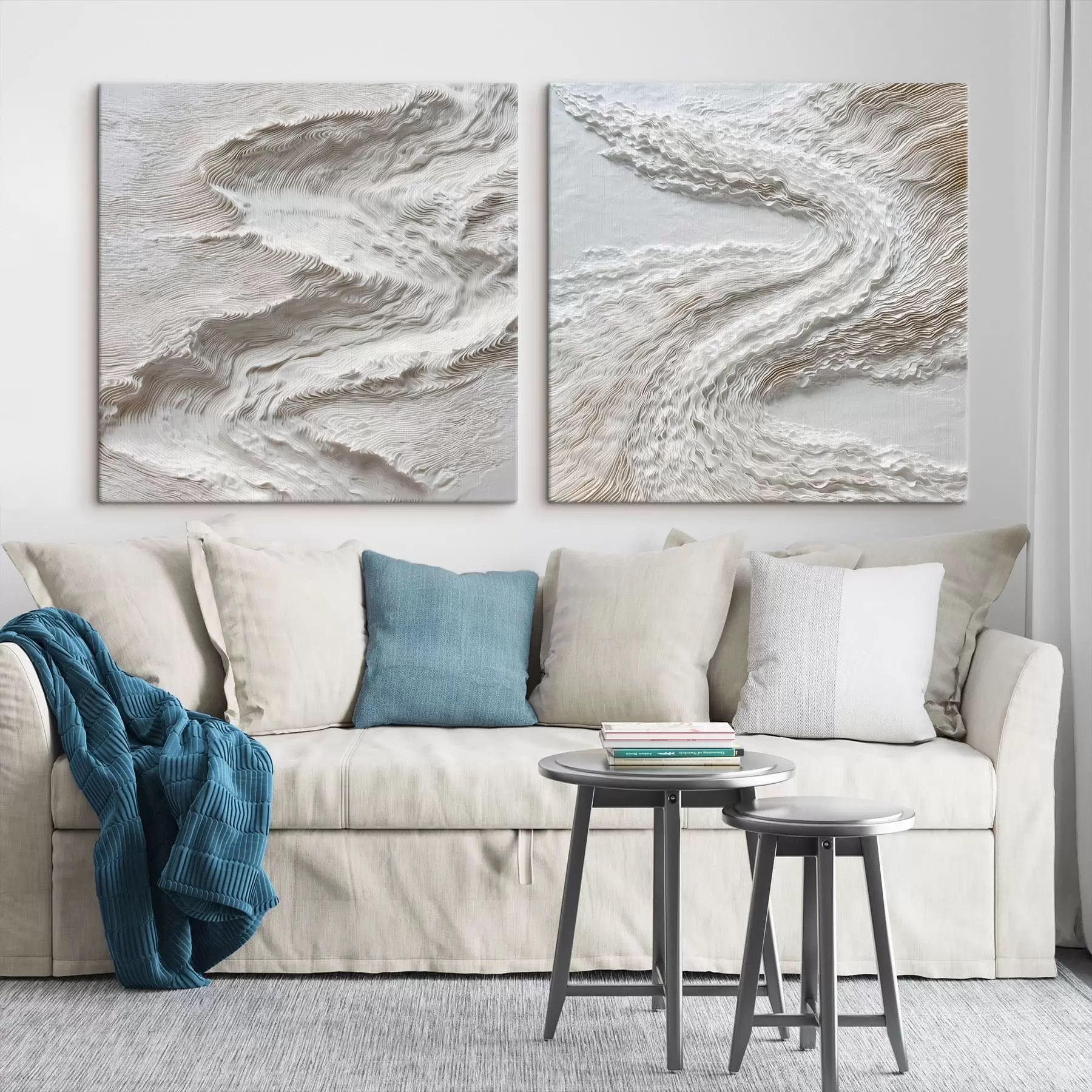  Peintures Relief texturé avec de fines lignes de contour, dans un style d'art contemporain m30652