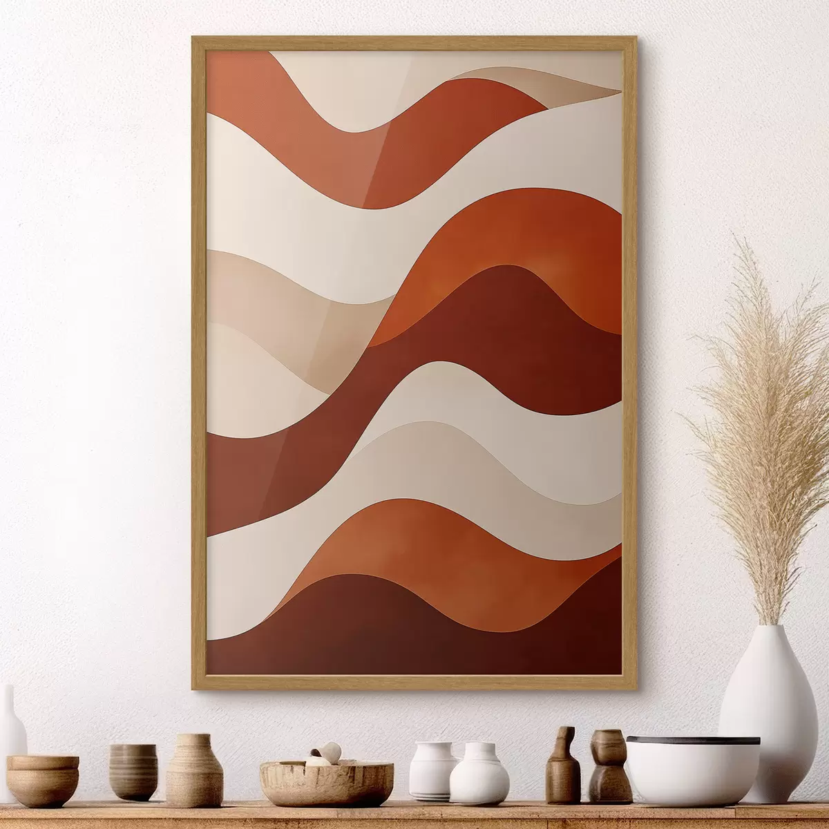Affiche Lignes abstraites f50041