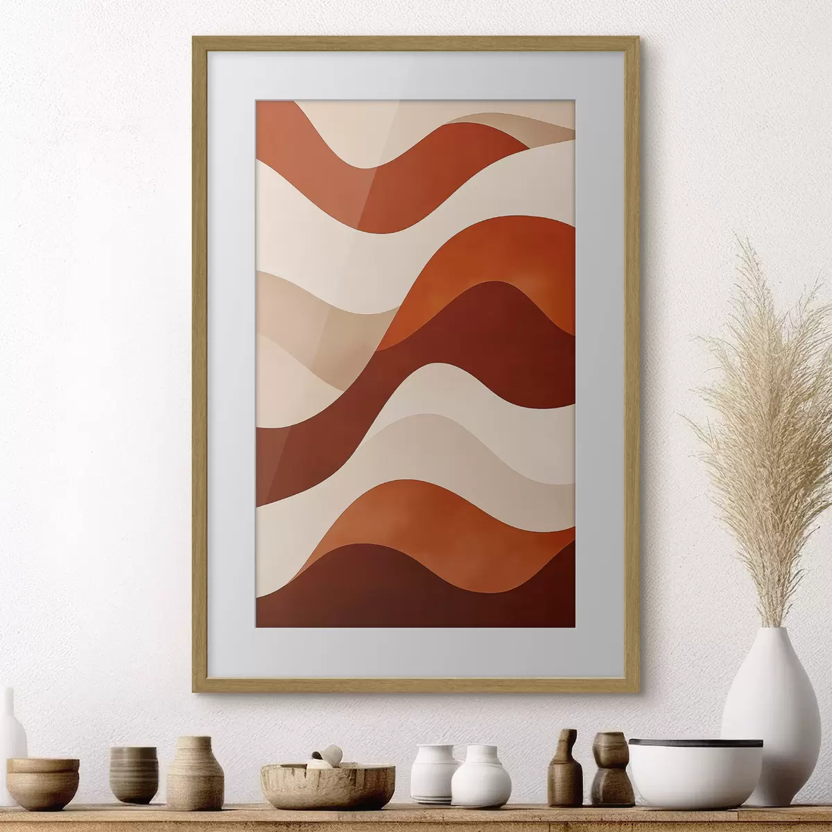 Affiche Lignes abstraites f50041