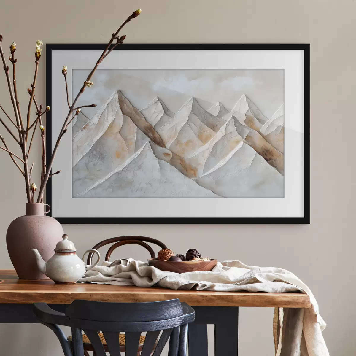 Affiche Sommets de montagne f50046