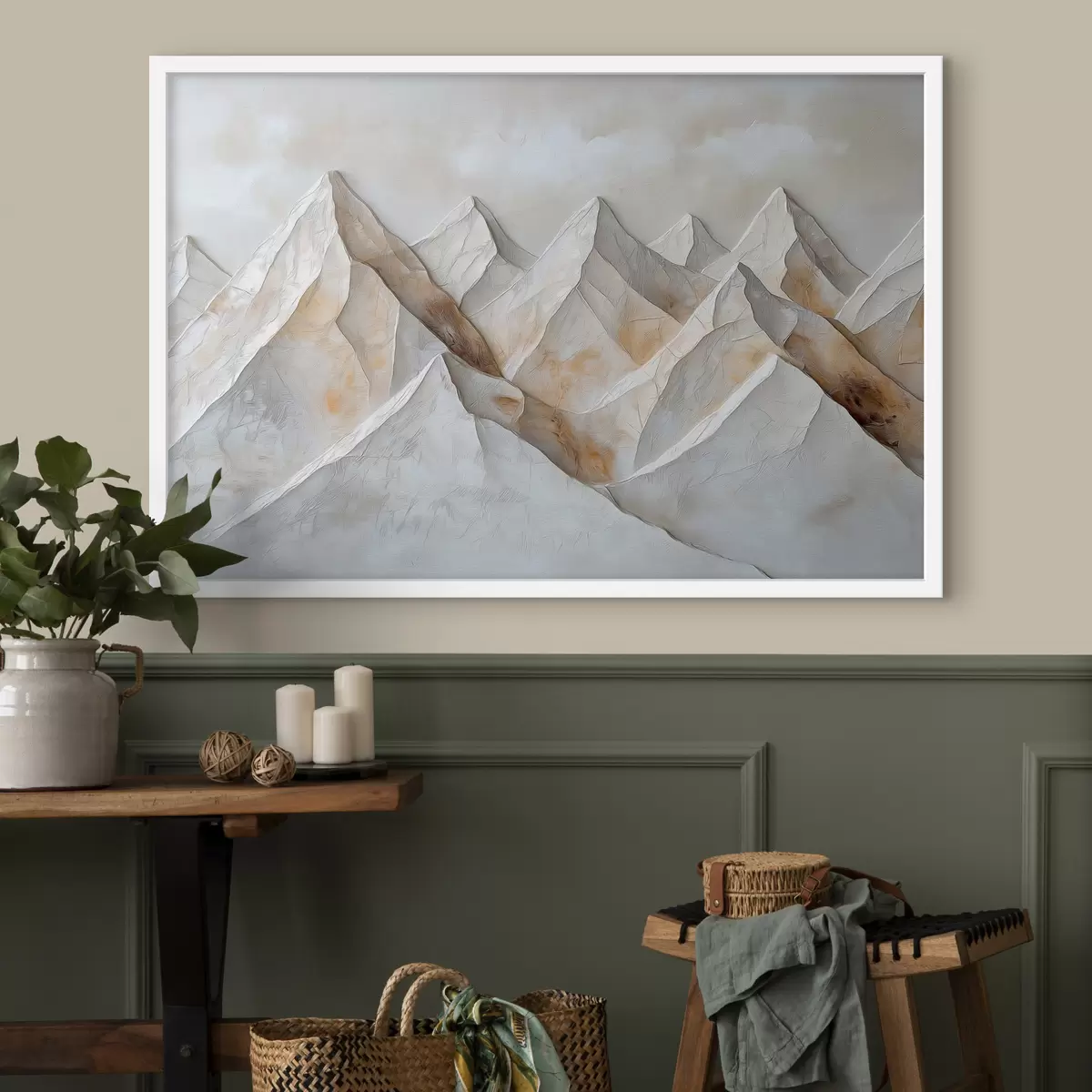 Affiche Sommets de montagne f50046