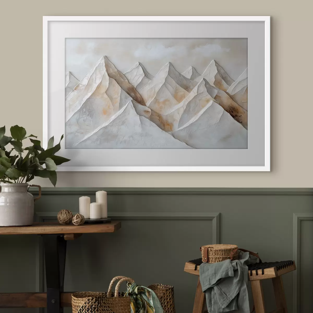 Affiche Sommets de montagne f50046