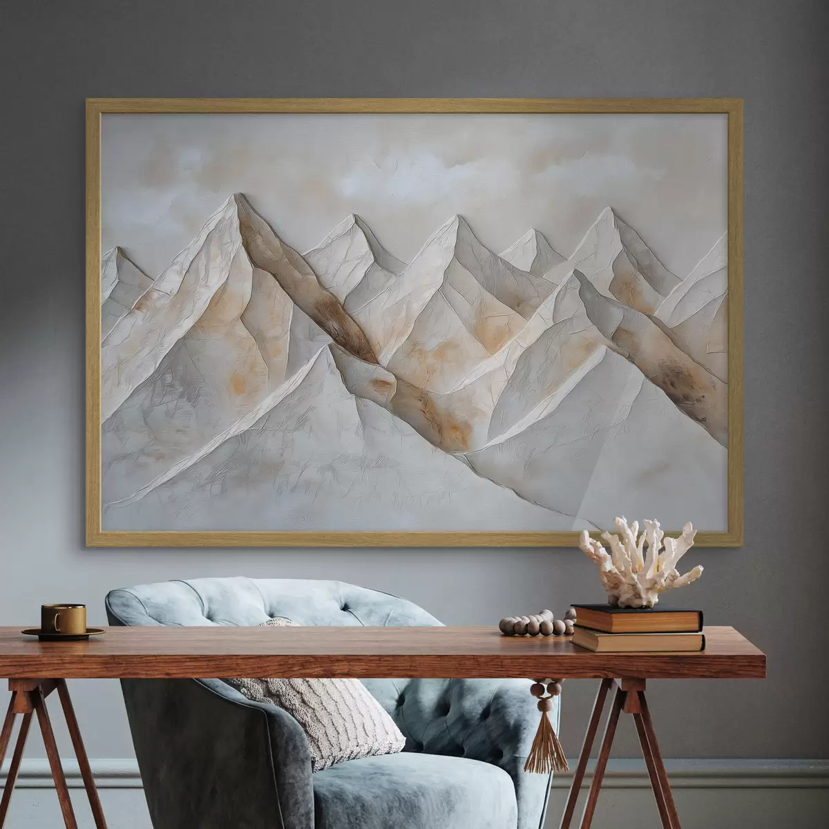 Affiche Sommets de montagne f50046