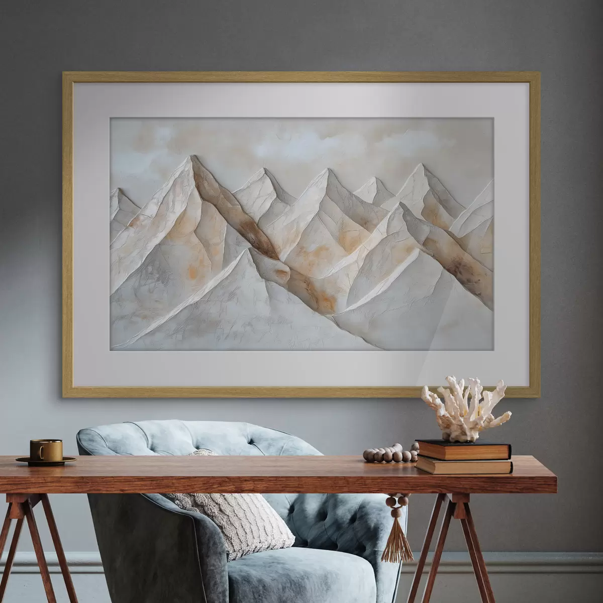 Affiche Sommets de montagne f50046