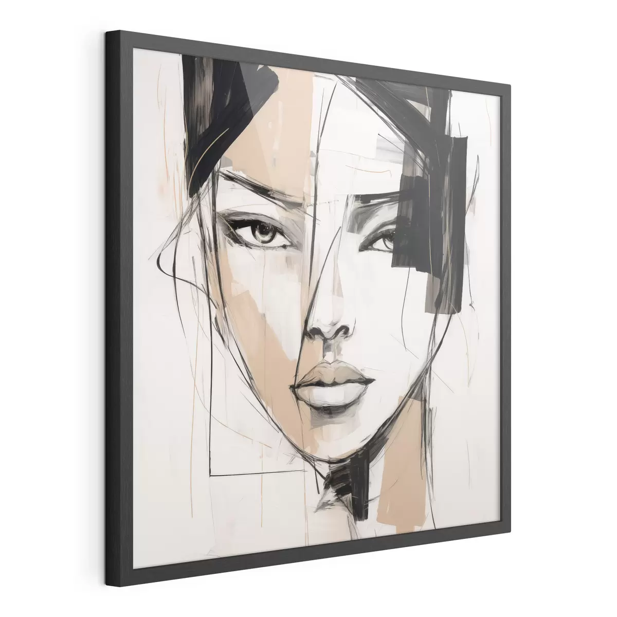 Affiche Portrait abstrait f50049