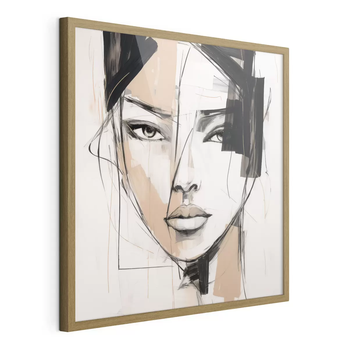 Affiche Portrait abstrait f50049