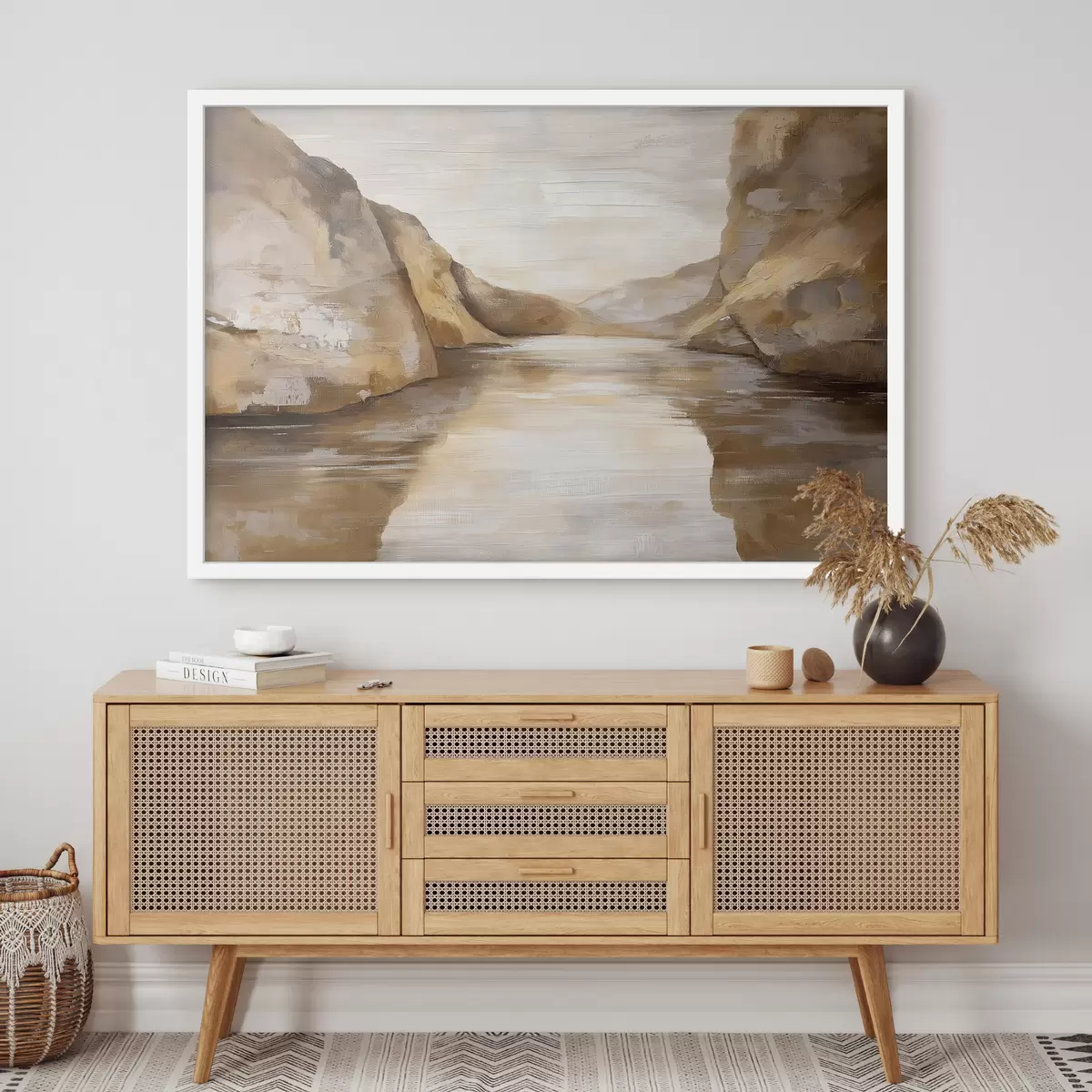 Affiche Lac Rocky f50055