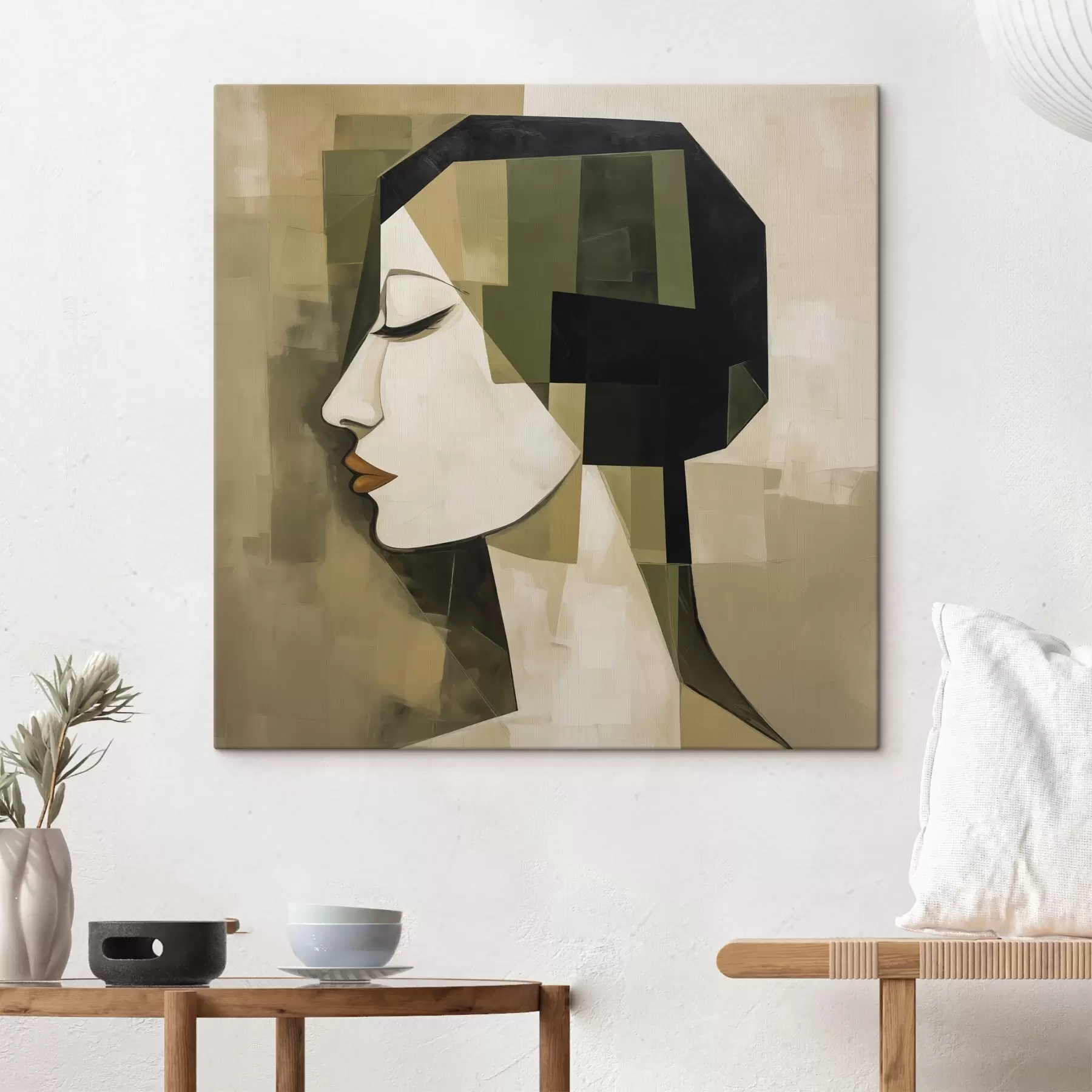  Peintures Portrait abstrait moderne s50057