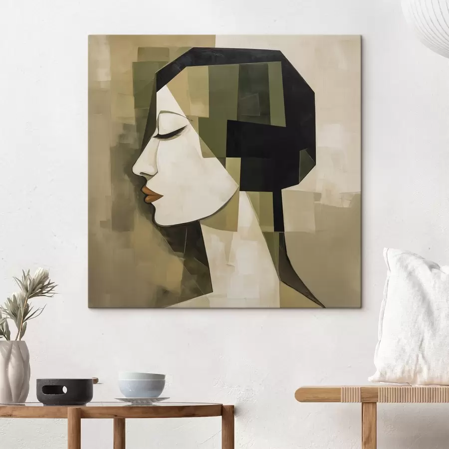  Peintures Portrait abstrait moderne s50057
