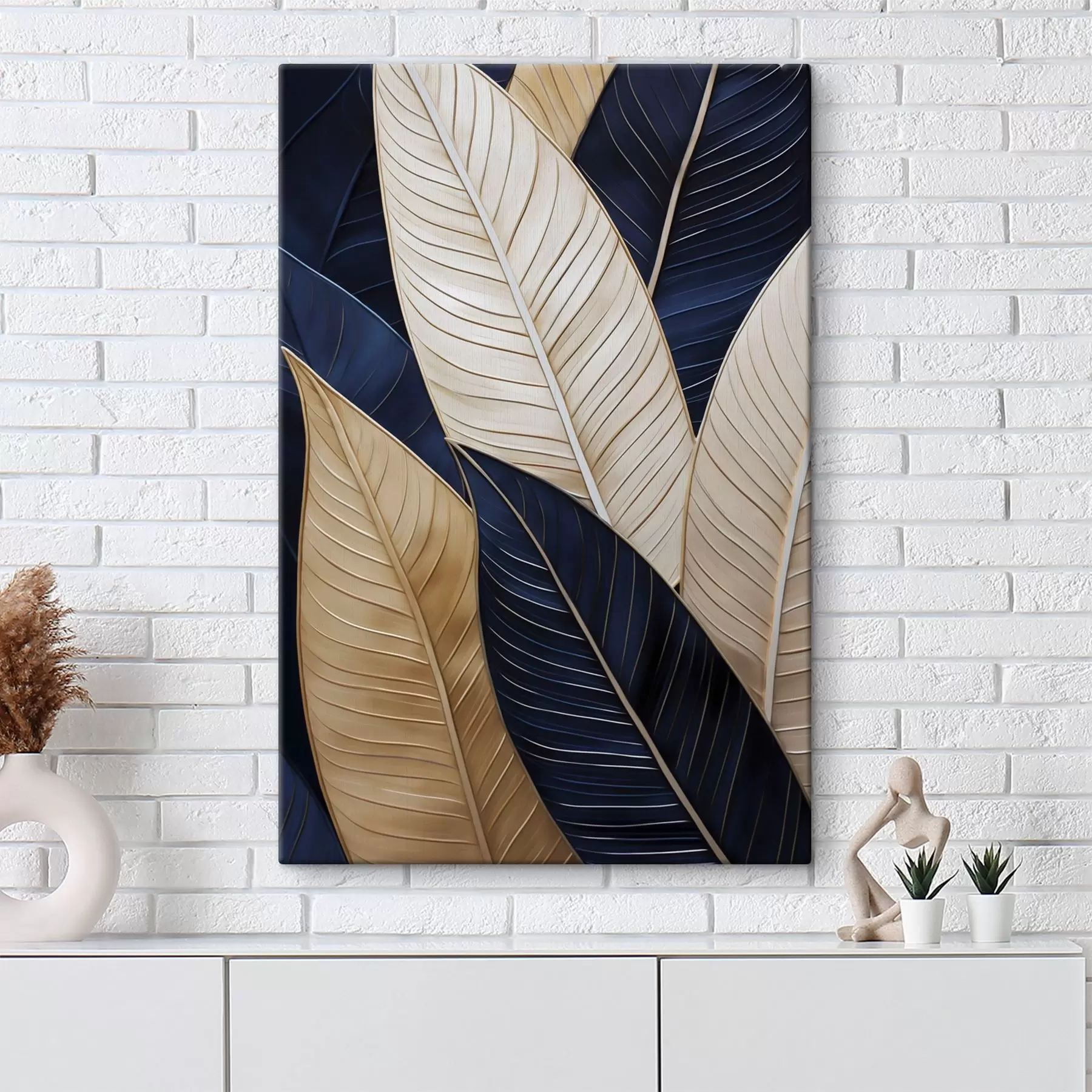  Peintures Peinture imitant des feuilles décoratives s50062