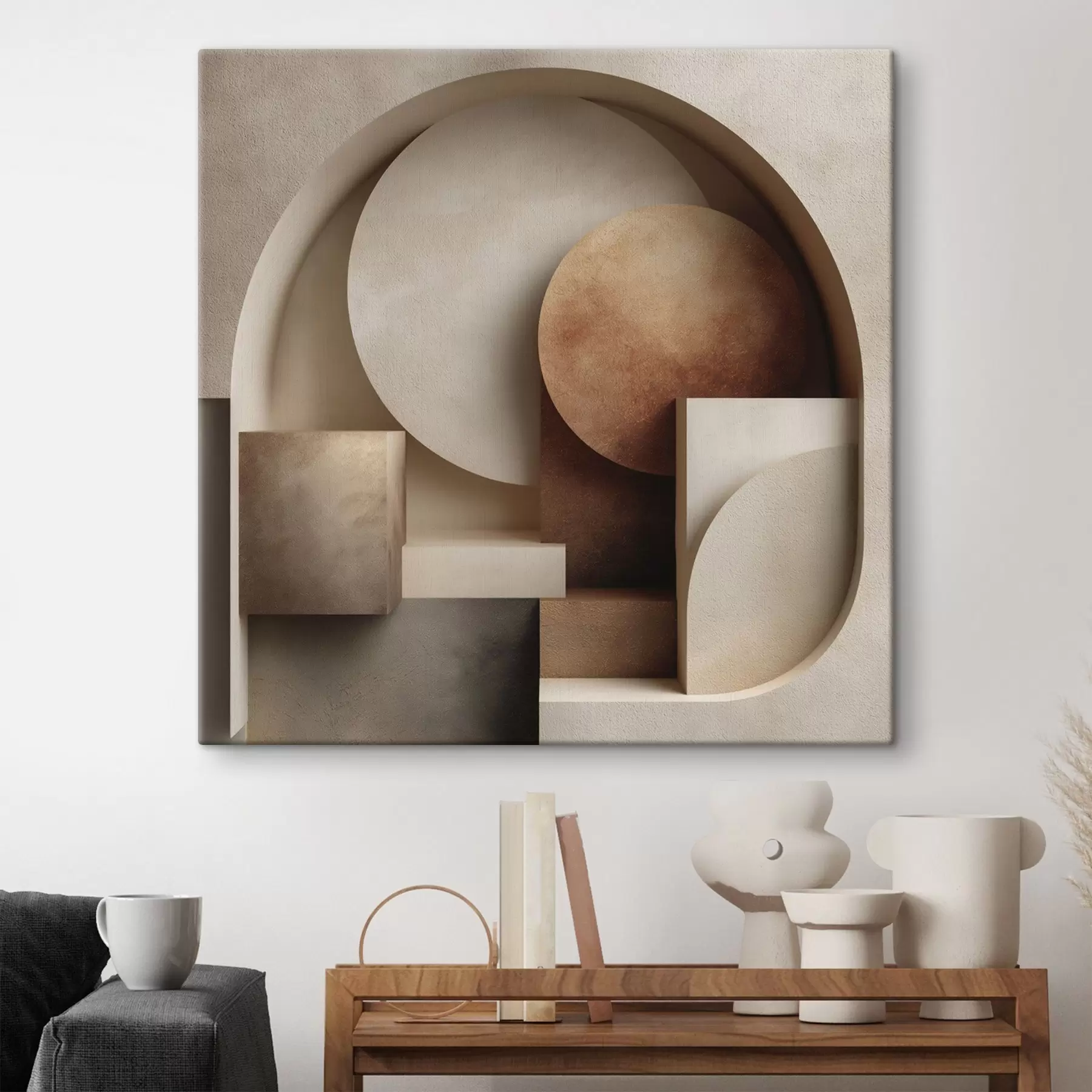  Peintures Composition abstraite plane s50068