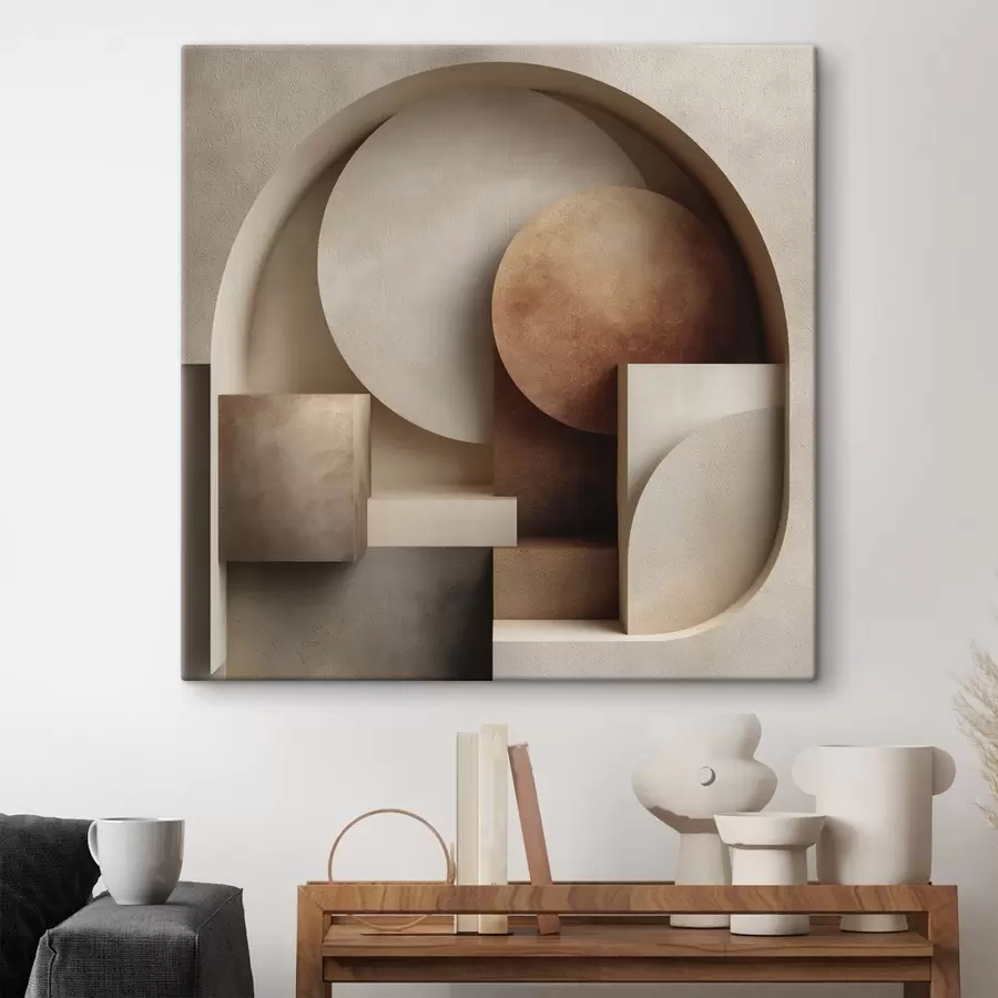  Peintures Composition abstraite plane s50068
