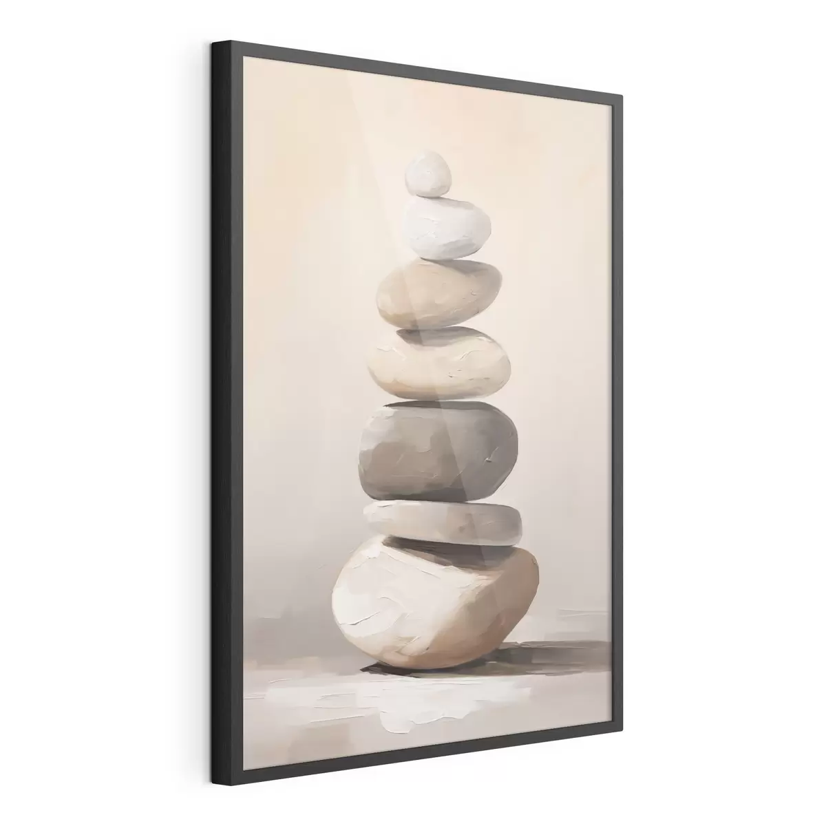 Affiche Pierres, peinture imitant la pierre f50060