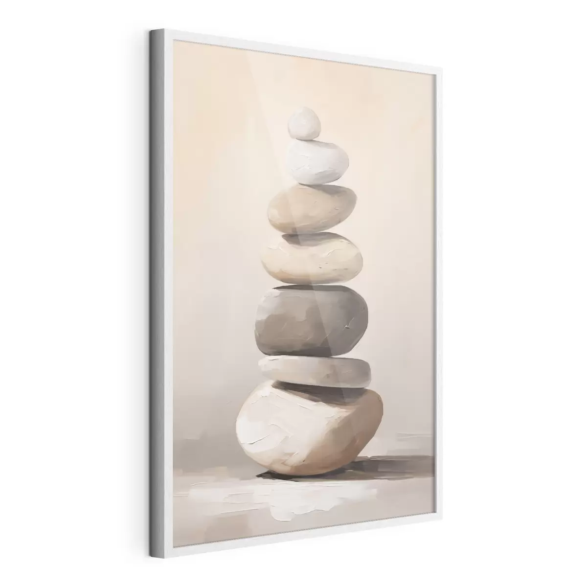 Affiche Pierres, peinture imitant la pierre f50060