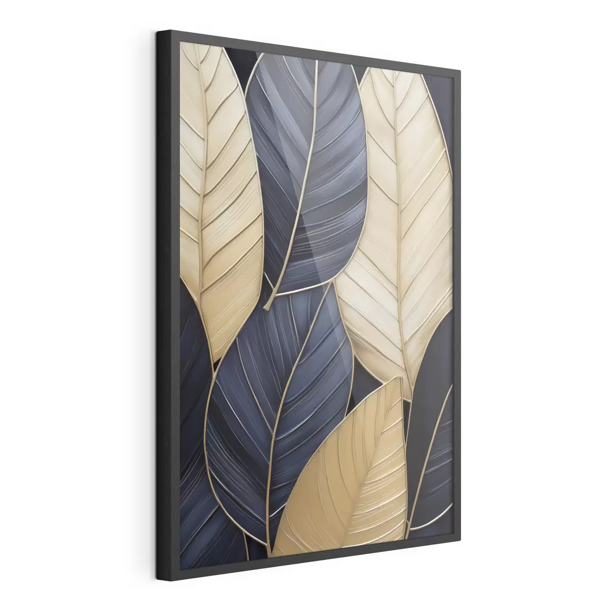 Affiche Peinture d'imitation de feuilles f50061