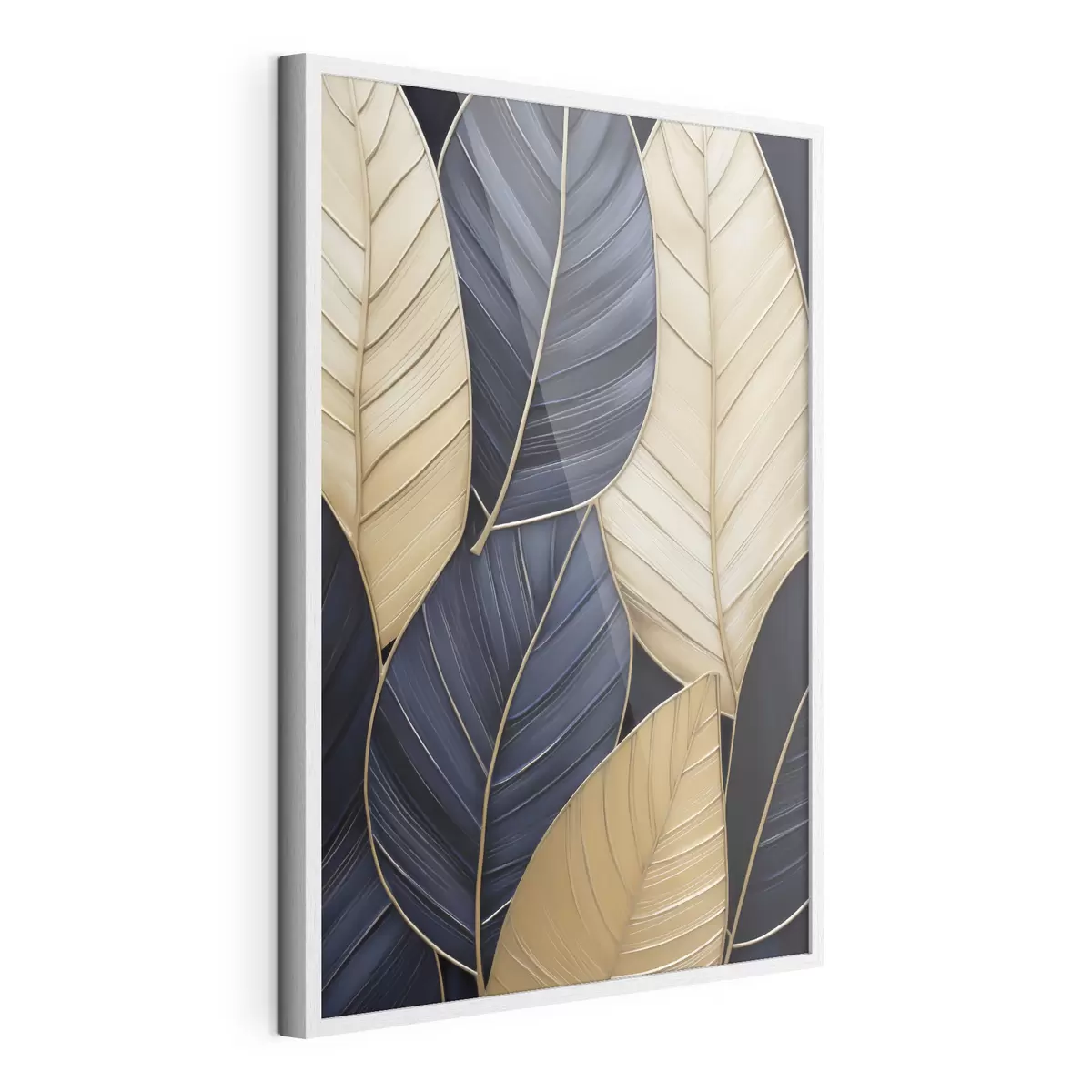 Affiche Peinture d'imitation de feuilles f50061