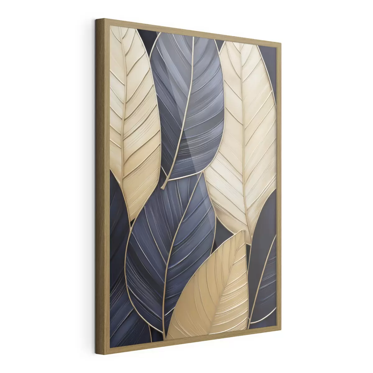 Affiche Peinture d'imitation de feuilles f50061