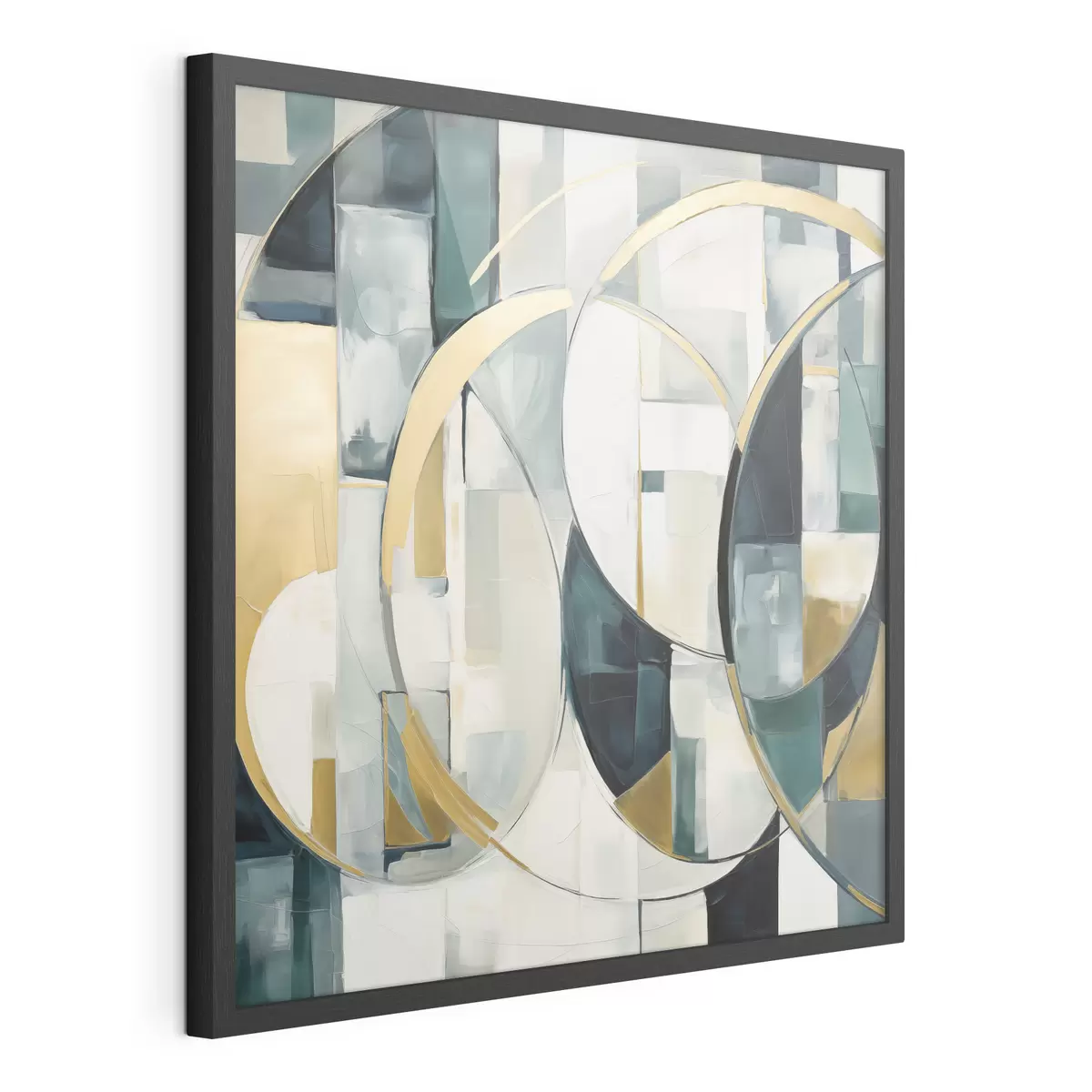 Affiche Abstraction chaotique, imitation de la peinture f50073