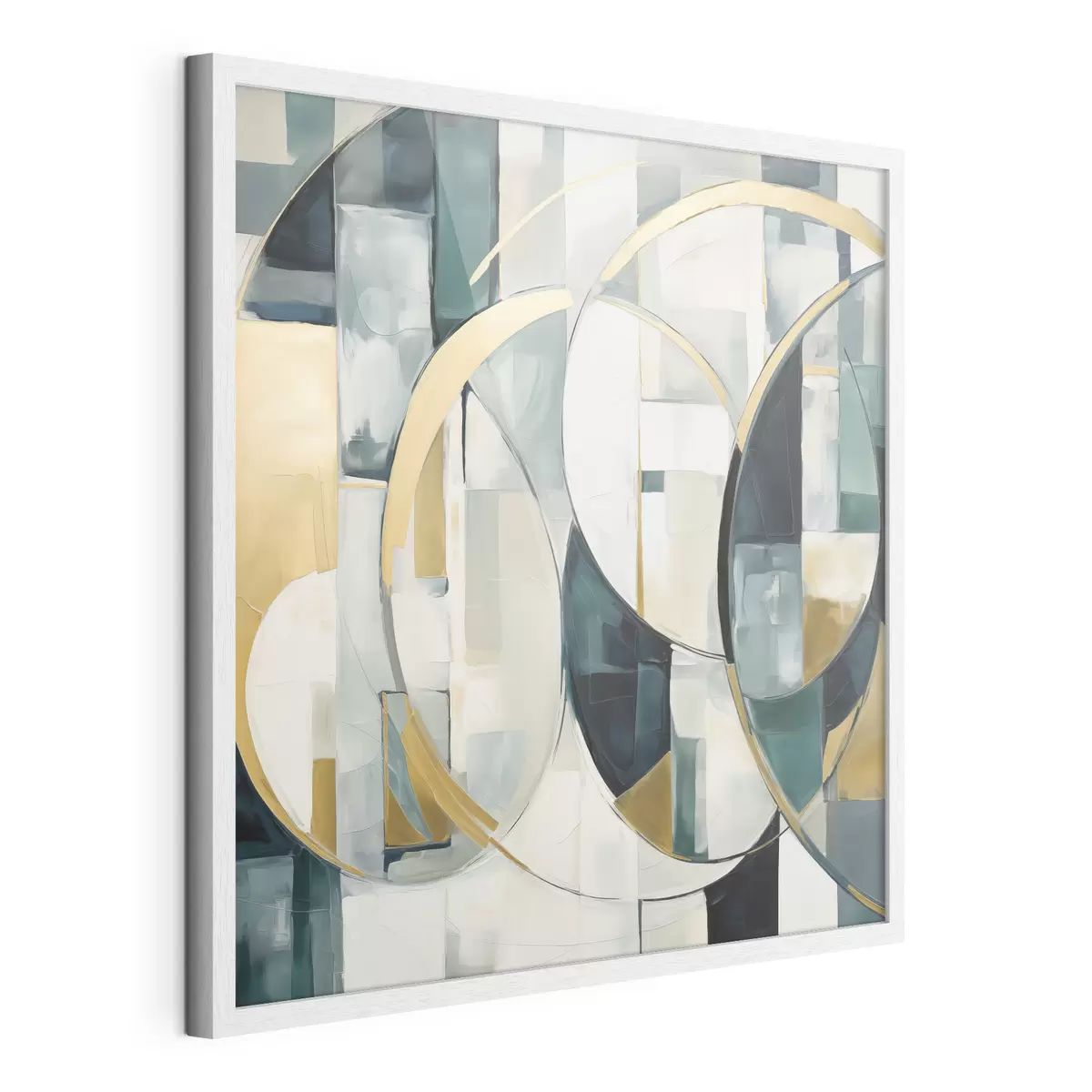 Affiche Abstraction chaotique, imitation de la peinture f50073