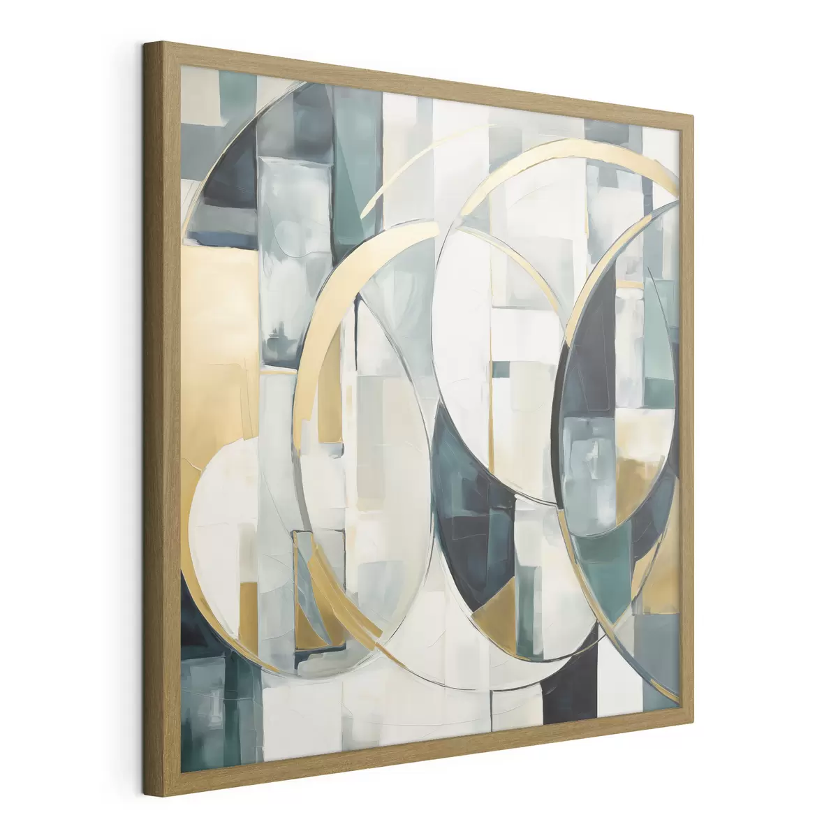 Affiche Abstraction chaotique, imitation de la peinture f50073