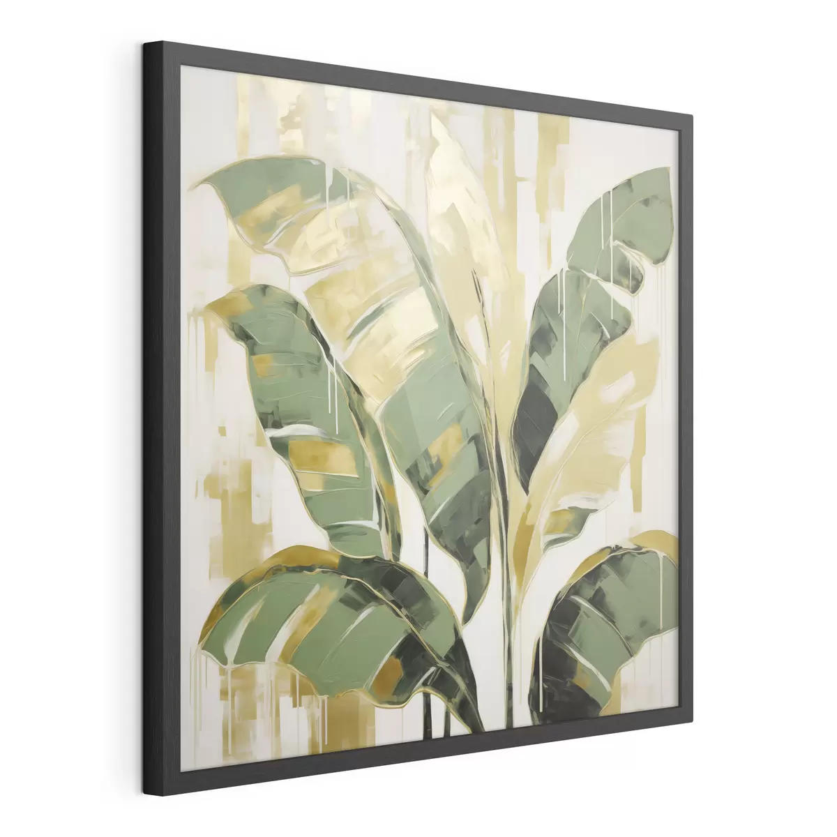 Affiche Feuillage, imitation de peinture f50077