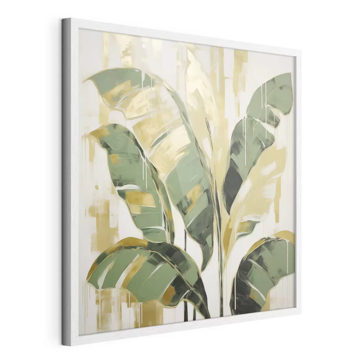 Affiche Feuillage, imitation de peinture f50077