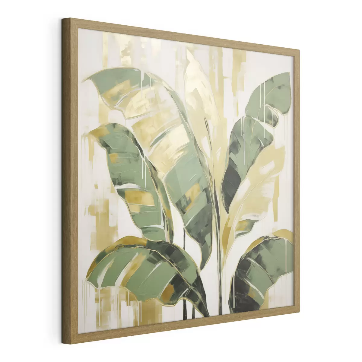 Affiche Feuillage, imitation de peinture f50077
