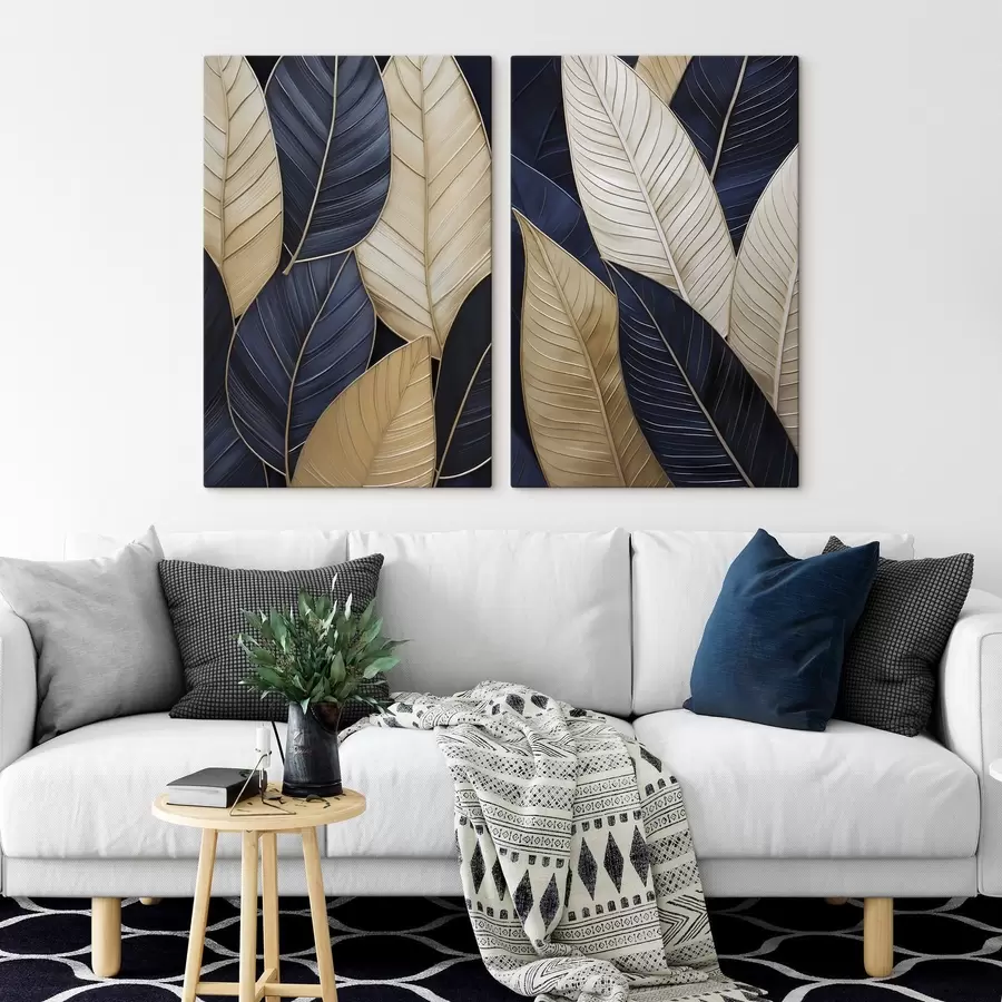  Peintures Peinture d'imitation de feuilles m30776