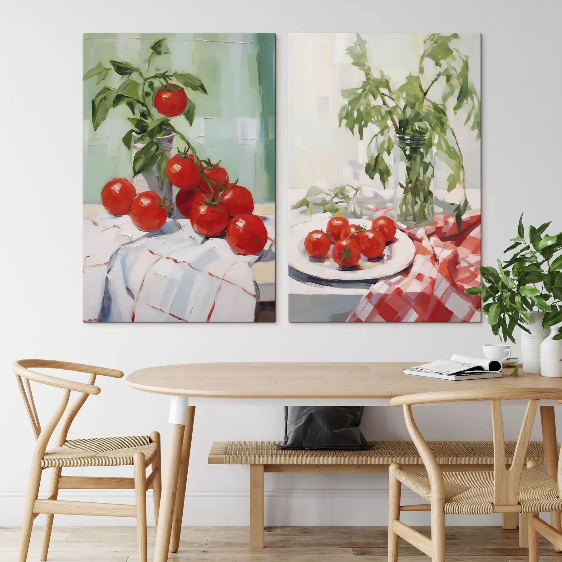  Peintures Tomates, peinture d'imitation m30777