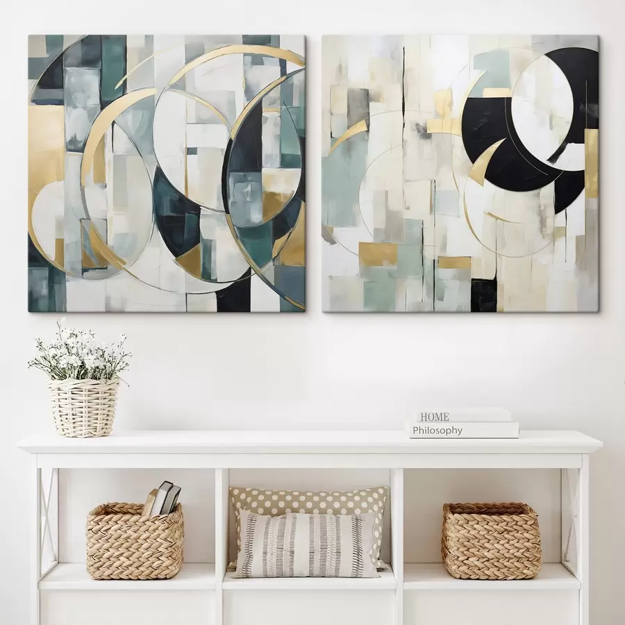  Peintures Abstraction chaotique, imitation de la peinture m30782