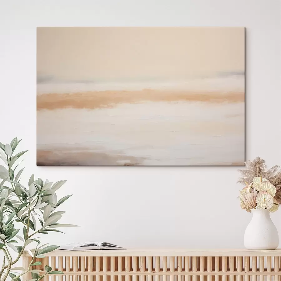  Peintures Horizon marin abstrait et délicat s49952