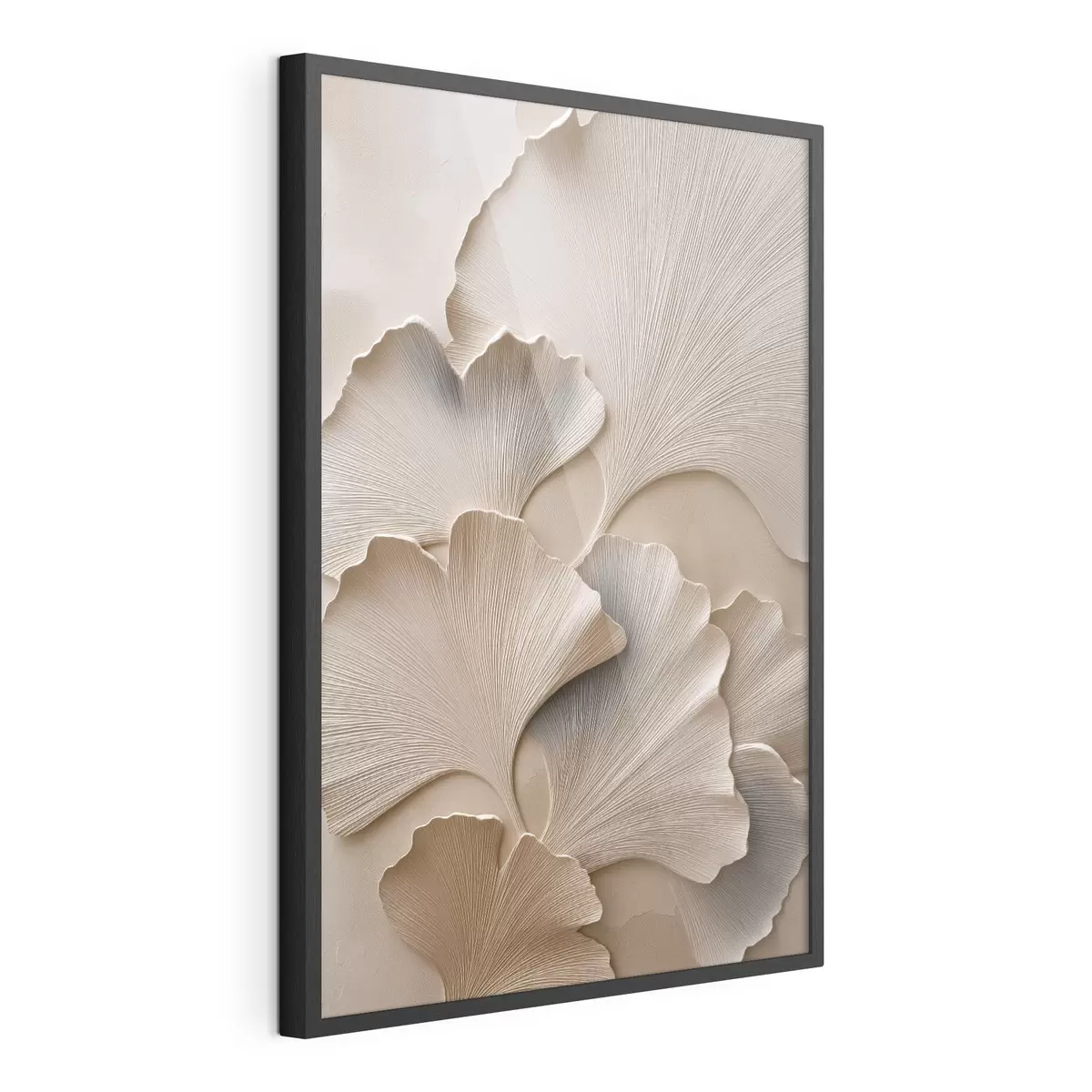 Affiche Formes abstraites et fluides dans des tons sombres f49961